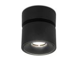 Накладной поворотный светодиодный светильник TN269 SBK черный песок LED 4200K 7W D75*83