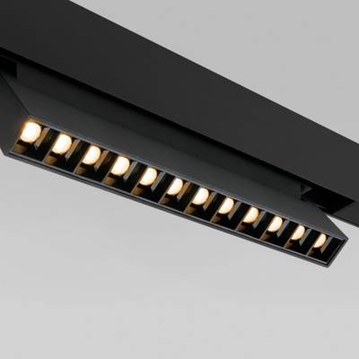 Slim Magnetic HL02 Трековый светильник 12W 3000K черный 85010/01