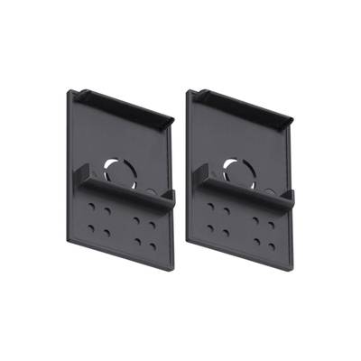 135317 PORT NT25 207 черный Заглушка торцевая для арт.135299-135303, 2шт IP20 VECTOR