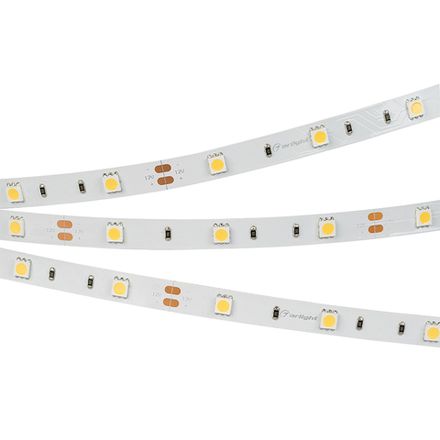 Светодиодная лента RT 2-5000 12V White6000 (5060, 150 LED, LUX) (Arlight, 7.2 Вт/м, IP20)