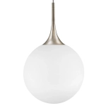 813033 Подвес GLOBO 1х40W E14 шампань/белый