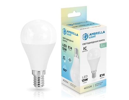 Лампа светодиодная 451314 LED P45 13W IC E14 4000K 175-265V
