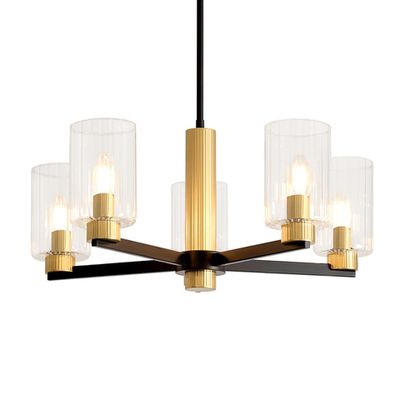 Потолочный светильник Ombre FR2051CL-05BBS, E14х5. TM Maytoni