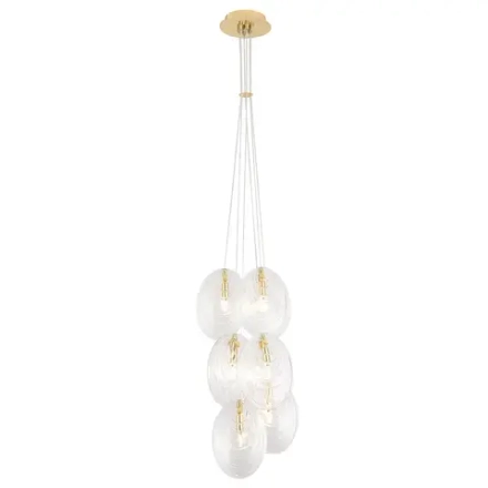 Светильник подвесной Crystal Lux MAR SP6 TRANSPARENTE 2350/206