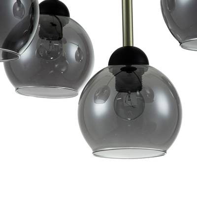 Подвесной светильник Indigo 11029/5P Black, 5хE27