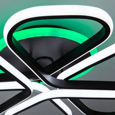 Citilux Сезар Смарт CL233A255E RGB Умная люстра Венге