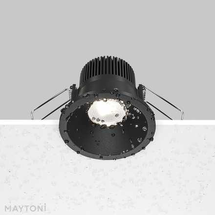 Встраиваемый светильник Zoom 4000K 1x6Вт 60° IP 65, DL034-01-06W4K-B. TM Maytoni
