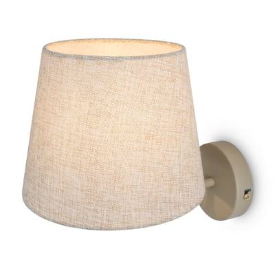 Настенный светильник (бра) Butler FR2057WL-01BG, E27х1. TM Maytoni