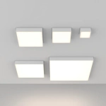 Потолочный светильник Зон / Zon 24 Вт 4000 К 120°, C032CL-24W4K-SQ-W. TM Maytoni
