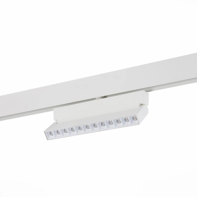 ST362.546.12 Магнитный трековый светильник белый LED 1*12W 4000K 1 009Lm Ra>80 36° IP20 L219xW22xH134 48V