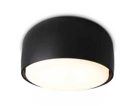 Светильник накладной TN71003 BK черный GX53 max 12W D80*50