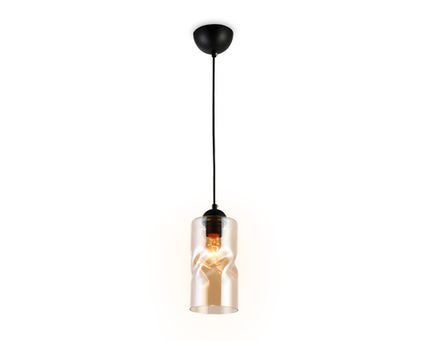 Подвесной светильник TR3555 BK/TI черный/янтарь E27 max 40W D110*1200