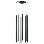 L8T747347 Люстра TUBO LED 40W 2560LM 25G ЧЕРНЫЙ 4000K (574737+747347 (8шт)