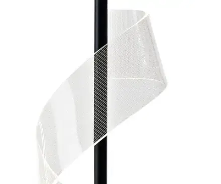 08042-1A,19 Подвес Илина черный d20 h150 Led 14W (4000K)