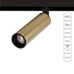 Магнитный трековый светильник Arte Lamp LINEA A4660PL-1AB, 1хLED