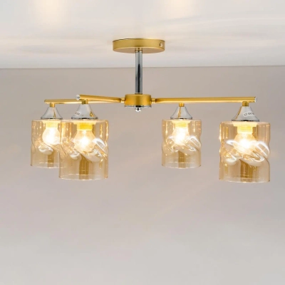 Citilux Клод CL137142 Люстра потолочная Золото