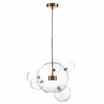 SL1133.213.01 Светильник подвесной ST-Luce Латунь/Прозрачный LED 1*14W 3000K