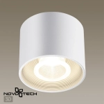 358791 OVER NT21 356 белый Светильник накладной светодиодный IP20 LED 15W 4000K 1600Лм 110-265V BIND
