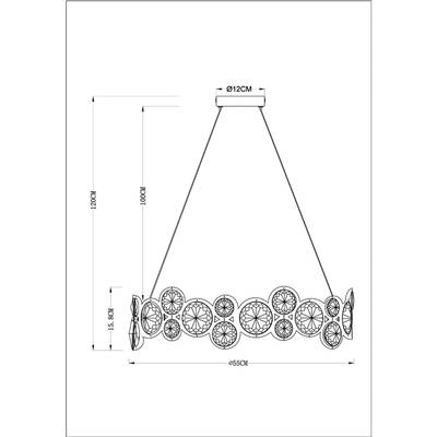 Подвесная люстра Arte Lamp SARAH A1062SP-6CC, 6хE14