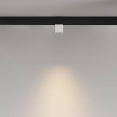 Трековый светильник Alfa S Exility 3000K 7Вт 50°, TR133-2-7W3K-W. TM Maytoni