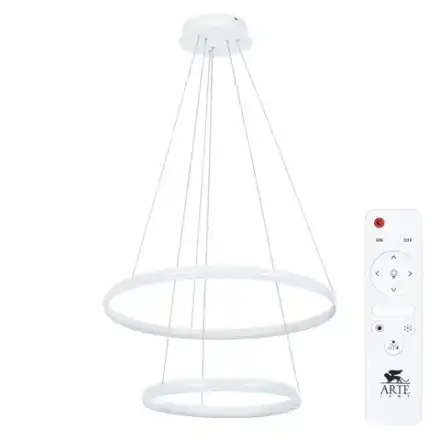 Подвесная люстра Arte Lamp MERIDIANA A2198SP-2WH, 1хLED