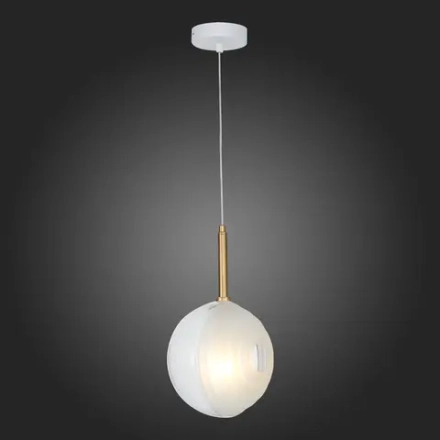 SL1183.503.01 Подвес ST-Luce Латунь/Белый G4 1*5W