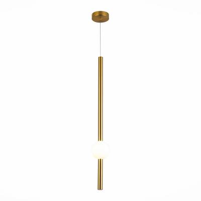 SL1222.233.01 Светильник подвесной ST-Luce Золотистый/Золотистый, Белый LED 1*18W 4000K