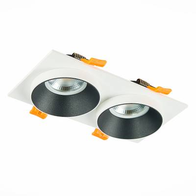 ST206.528.02 Св-к встр. Белый GU10 2*50W  IP20 L175xW92xH38 220V Без ламп
