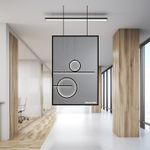 Подвесной светильник Arte Lamp POLARIS A2610SP-85BK, 1хLED