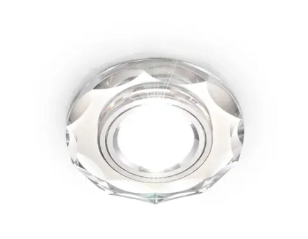 Встраиваемый потолочный точечный светильник 800 CL хром MR16 D90 mm