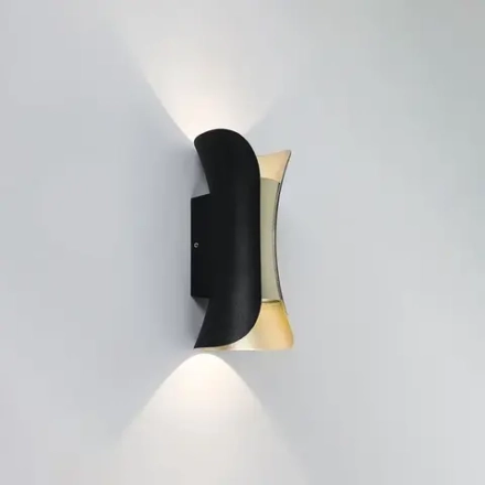 Фасадный светильник Arte Lamp ALBA A6405AL-2BK, 2хLED