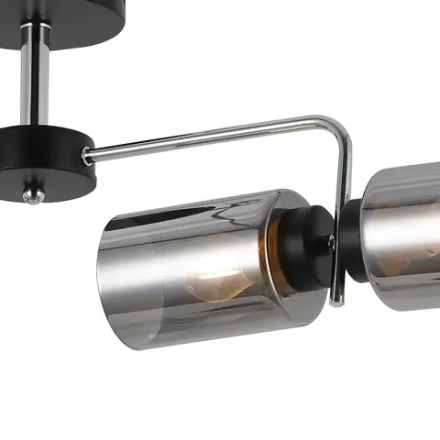 IL8249-4COU-79 BK CR светильник потолочный ILLUMICO, E27х4