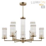 6527/9 CLASSI LN23 171 латунь Люстра E14 9*40W 220V ELLOW