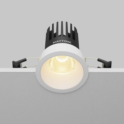 Встраиваемый светильник Dip 2700K 15Вт 50° 2,5 см, DL117-15W-2.7K-W. TM Maytoni