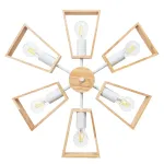 Потолочная люстра Arte Lamp BRUSSELS A8030PL-6WH, 6хE27