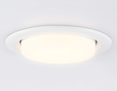 Светильник встраиваемый G10101 WH белый GX53 max 12W D106*38 (10шт)