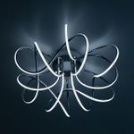 Citilux Джемини Смарт CL229A161E RGB Умная люстра Хром