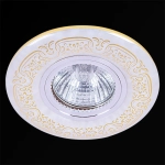 09502-9.0-001MN MR16+LED3W WH/GD светильник точечный Reluce, GU5.3х1