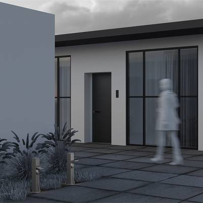 Уличная розетка Nido 2x2000Вт IP 54, O460FL-GF02SC. TM Maytoni