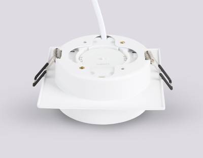 Светильник встраиваемый TN52421 WH/FR белый/белый матовый GX53 max 12W 105*105*45