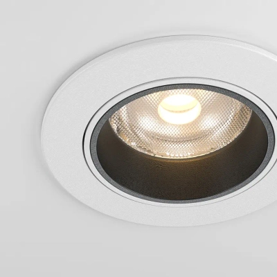 Встраиваемый светильник Фокус / FOCUS LED 12 Вт 3000 К 50°, DL125-L12-3K-W. TM Maytoni