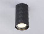 Светильник накладной TN213183 BK черный GU10 max 12W D55*100