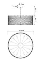 Подвесная люстра Divinare BIVARA 7567/18 SP-16, 16хE14