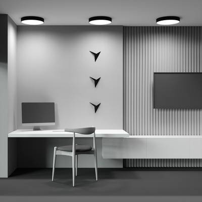 Потолочный светильник Zon 3000K 45W 120°, C032CL-45W3K-RD-B. TM Maytoni