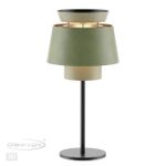 4992/1TA PENDANT ODL24 401 черный/зеленый/золотой/металл/экокожаНастольная лампа E27 1*60W KRESSA