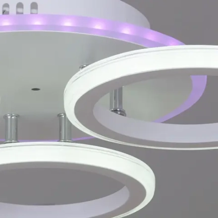 06319-3.3-03 WH+CR (RGB) светильник потолочный Reluce, LED
