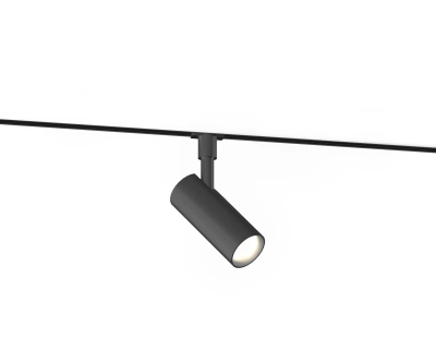 Светильник светодиодный трековый Magnetic 48V 10mm GL2301 BK черный IP20 6W 3CCT 3000/4200/6400K D35*80