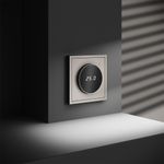 VLS070103 Терморегулятор электронный VOLTUM S70 с индикацией и датчиком, для теплого пола, (кашемир) (ТМ Maytoni)