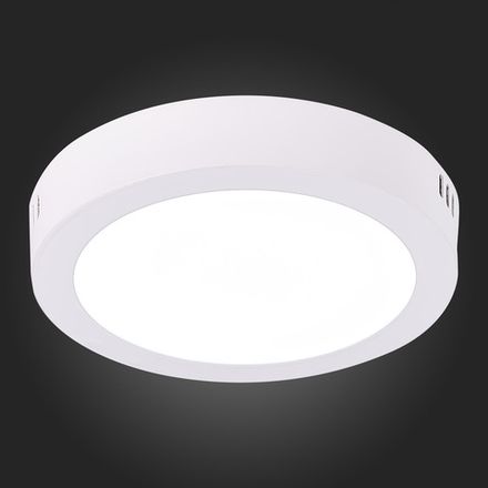 ST112.542.12 Светильник настенно-потолочный Белый LED 1*12W 4000K 795Lm Ra80 120° IP20 D160xH28 90-265V
