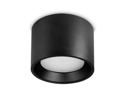 Накладной точечный светильник TN5326 BK черный GX53 D96*80